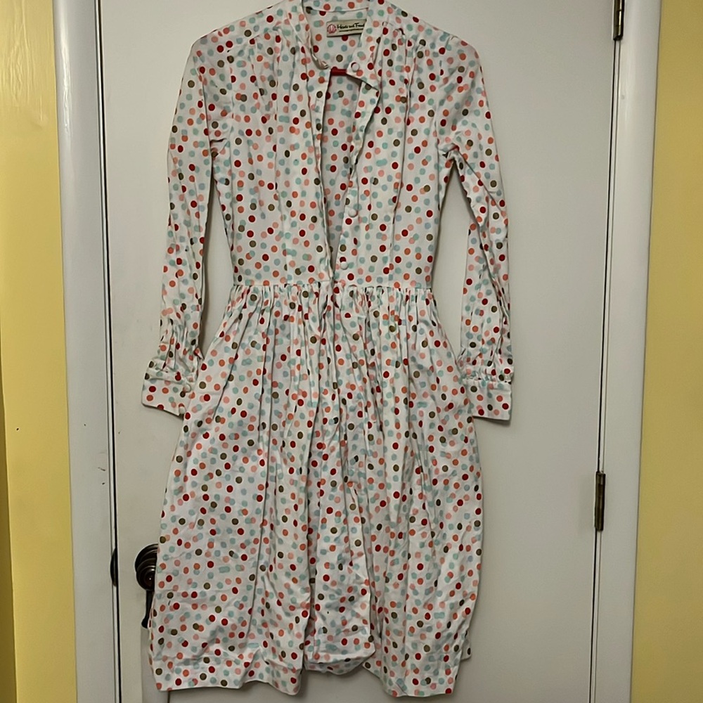 Hearts and found custom dress